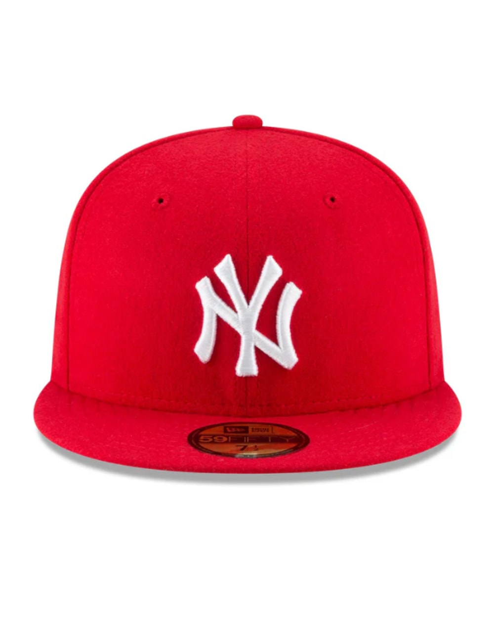 New Era New York Yankees Scarlet Basic 59FIFTY Fitted Hat