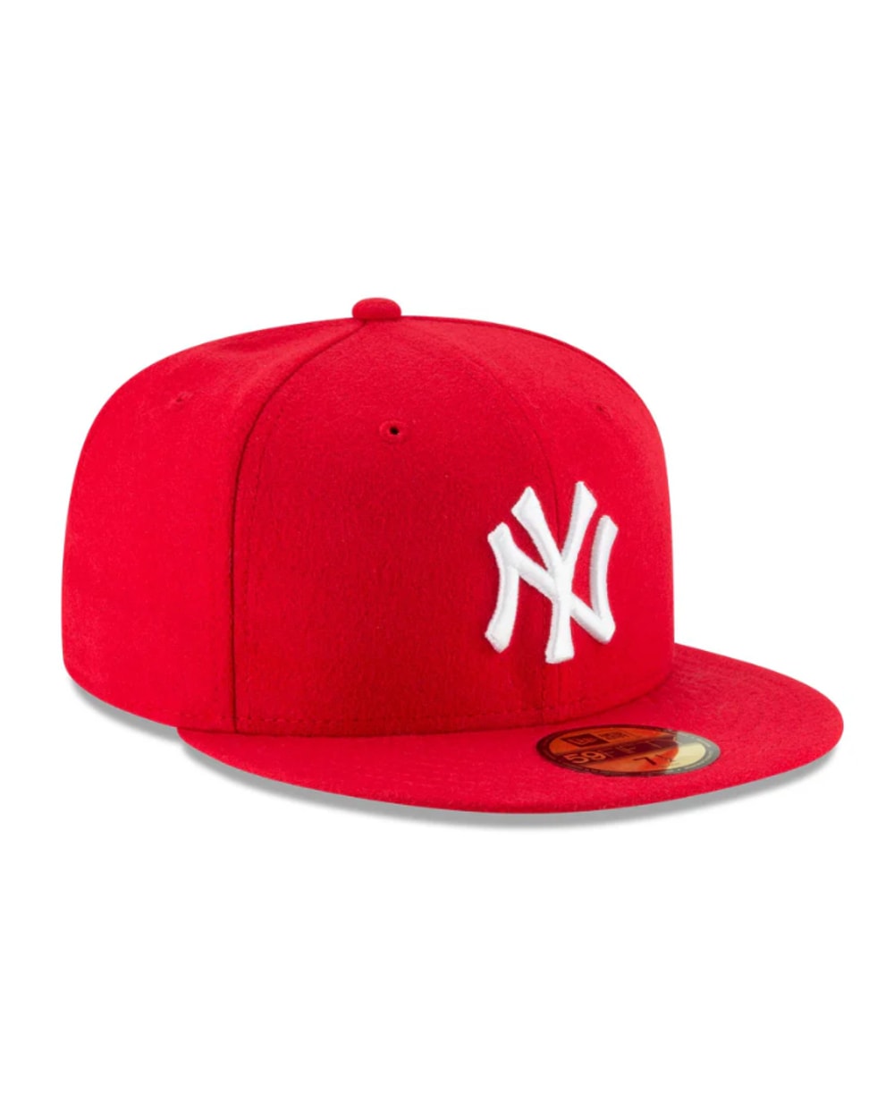 New Era New York Yankees Scarlet Basic 59FIFTY Fitted Hat