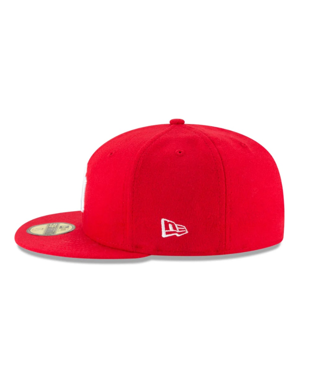 New Era New York Yankees Scarlet Basic 59FIFTY Fitted Hat