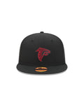 New Era Atlanta Falcons 2026 Sideline 9FIFTY Snapback Hat - front