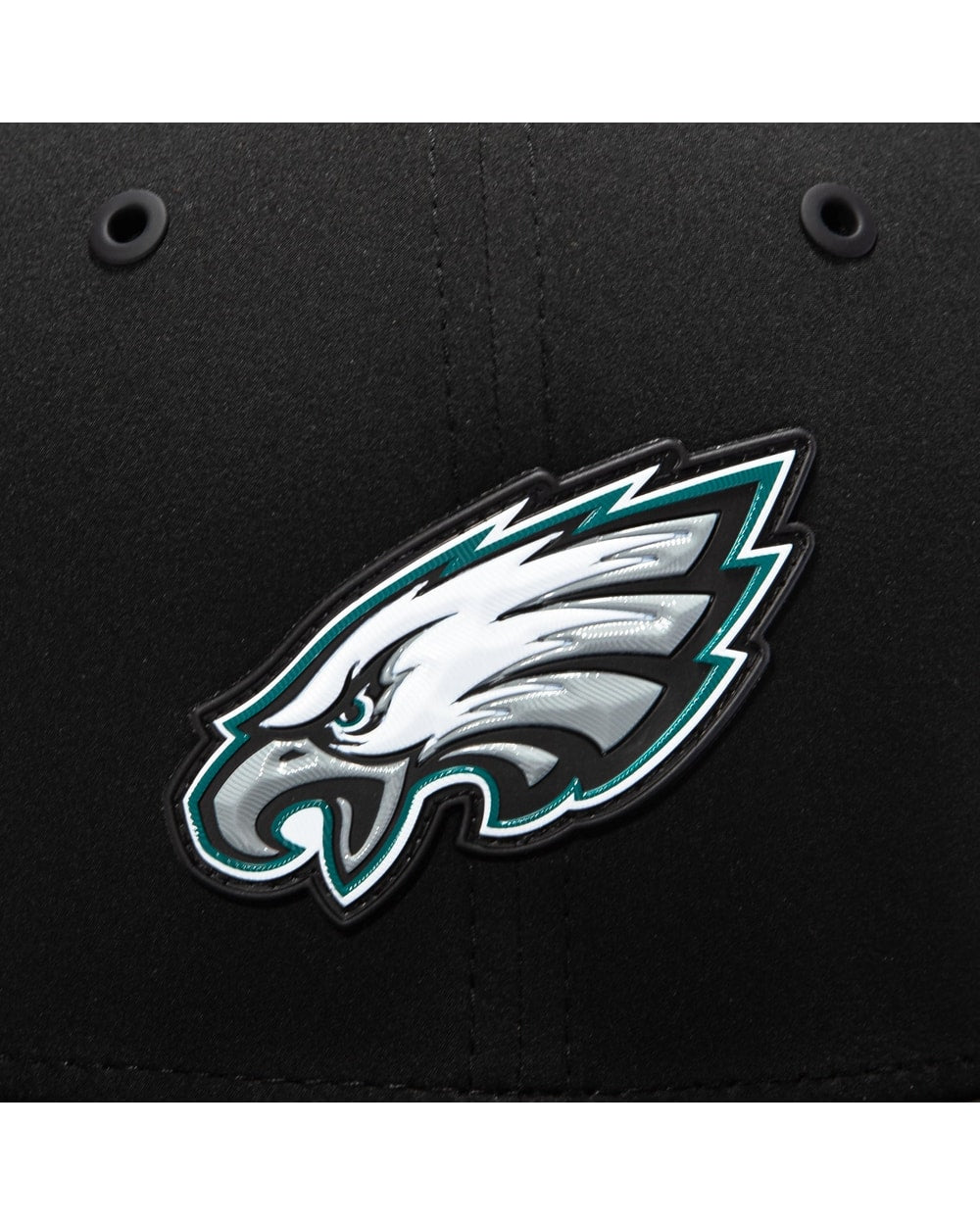 New Era Philadelphia Eagles 2026 Sideline 9FIFTY Snapback Hat - front logo detail
