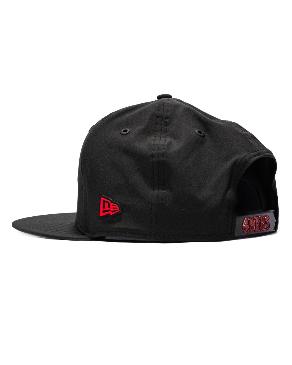 New Era San Francisco 49ers 2026 Sideline 9FIFTY Snapback Hat - side and rear