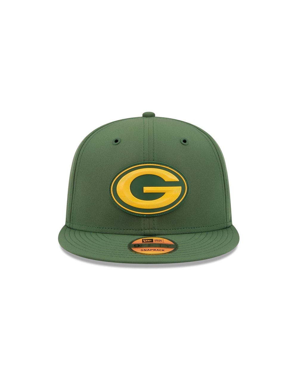 New Era Green Bay Packers 2026 Sideline 9FIFTY Snapback Hat - front