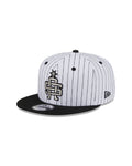 New Era San Antonio Spurs Deceptor Pinstripe 9FIFTY Snapback Hat