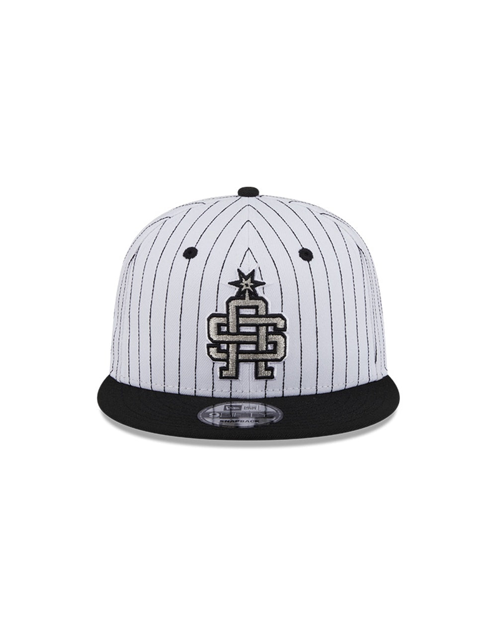 New Era San Antonio Spurs Deceptor Pinstripe 9FIFTY Snapback Hat
