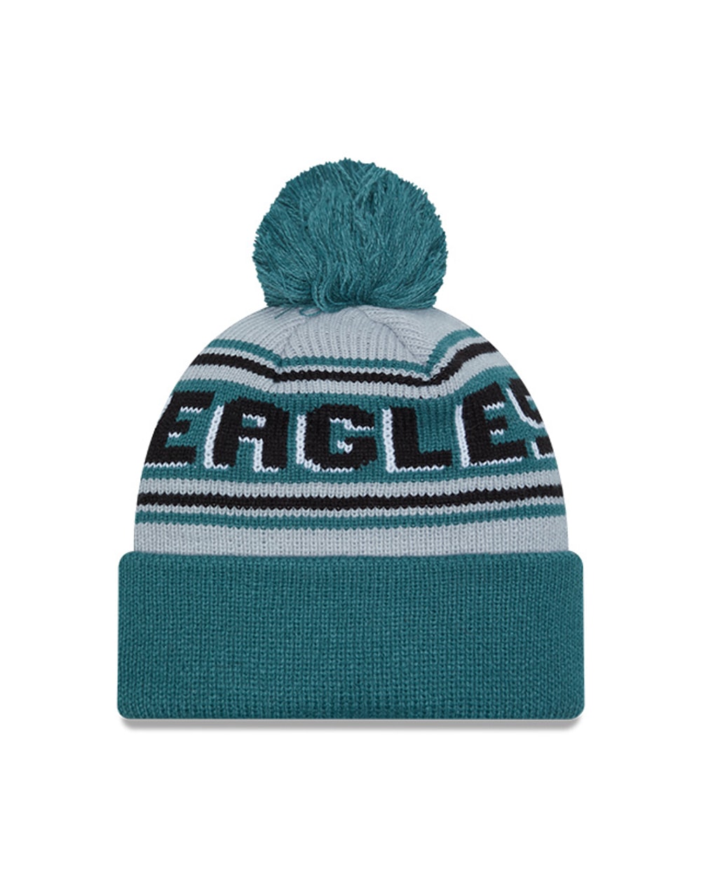 New Era Philadelphia Eagles Cuffed Knit Hat with Pom