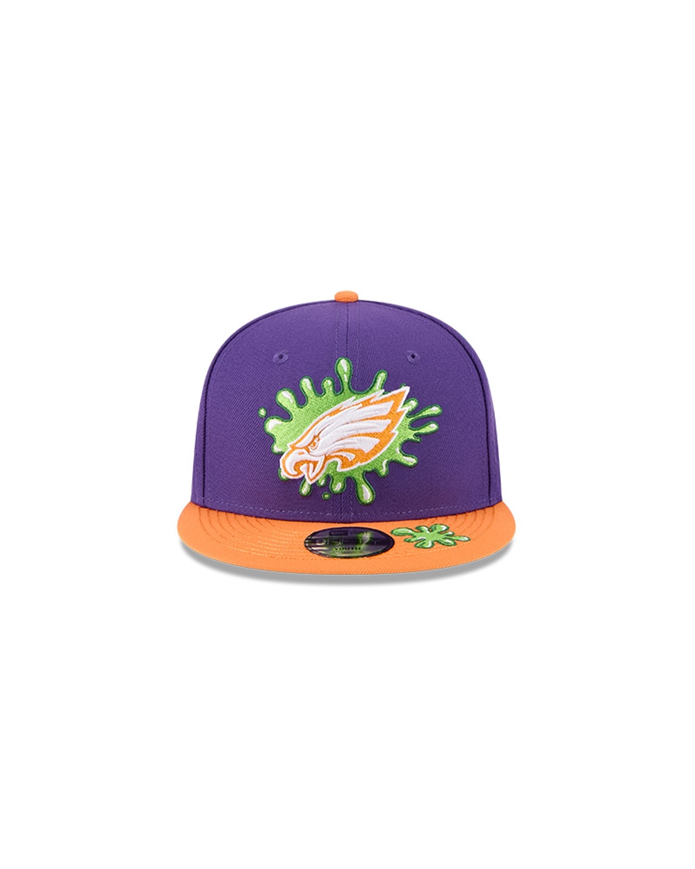 New Era Philadelphia Eagles Kids Nickelodeon Slime 9FIFTY Snapback Hat