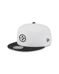 New Era Pittsburgh Steelers 2025 Training Split Panel 9FIFTY Snapback Hat