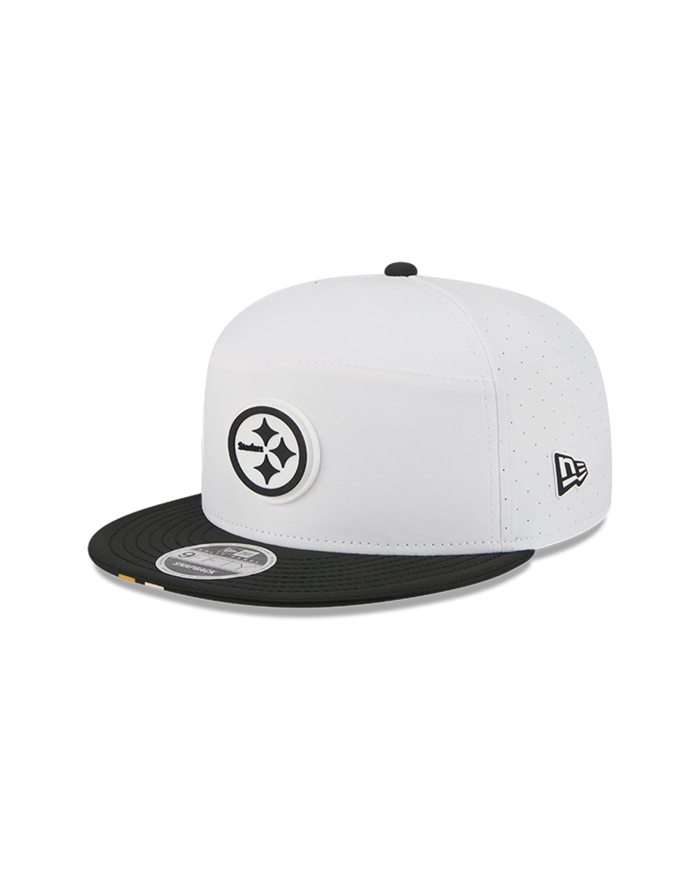 New Era Pittsburgh Steelers 2025 Training Split Panel 9FIFTY Snapback Hat