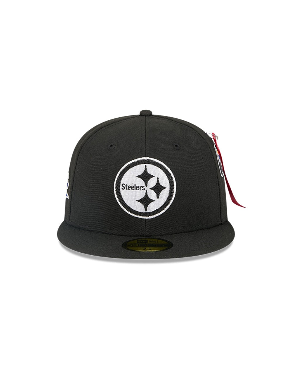 New Era Pittsburgh Steelers Alpha Industries Black 59FIFTY Fitted Hat