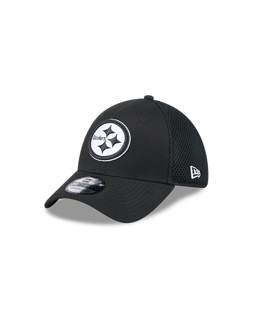 New Era Pittsburgh Steelers Black Main Neo 39THIRTY Flex Hat