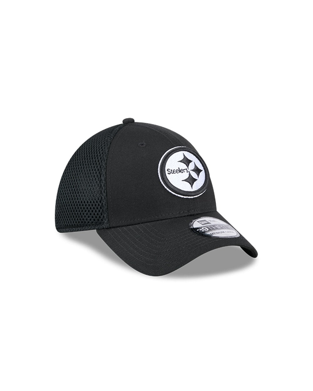New Era Pittsburgh Steelers Black Main Neo 39THIRTY Flex Hat