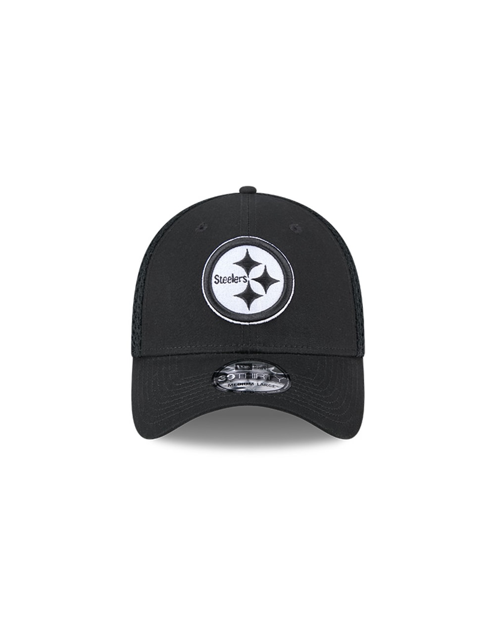 New Era Pittsburgh Steelers Black Main Neo 39THIRTY Flex Hat