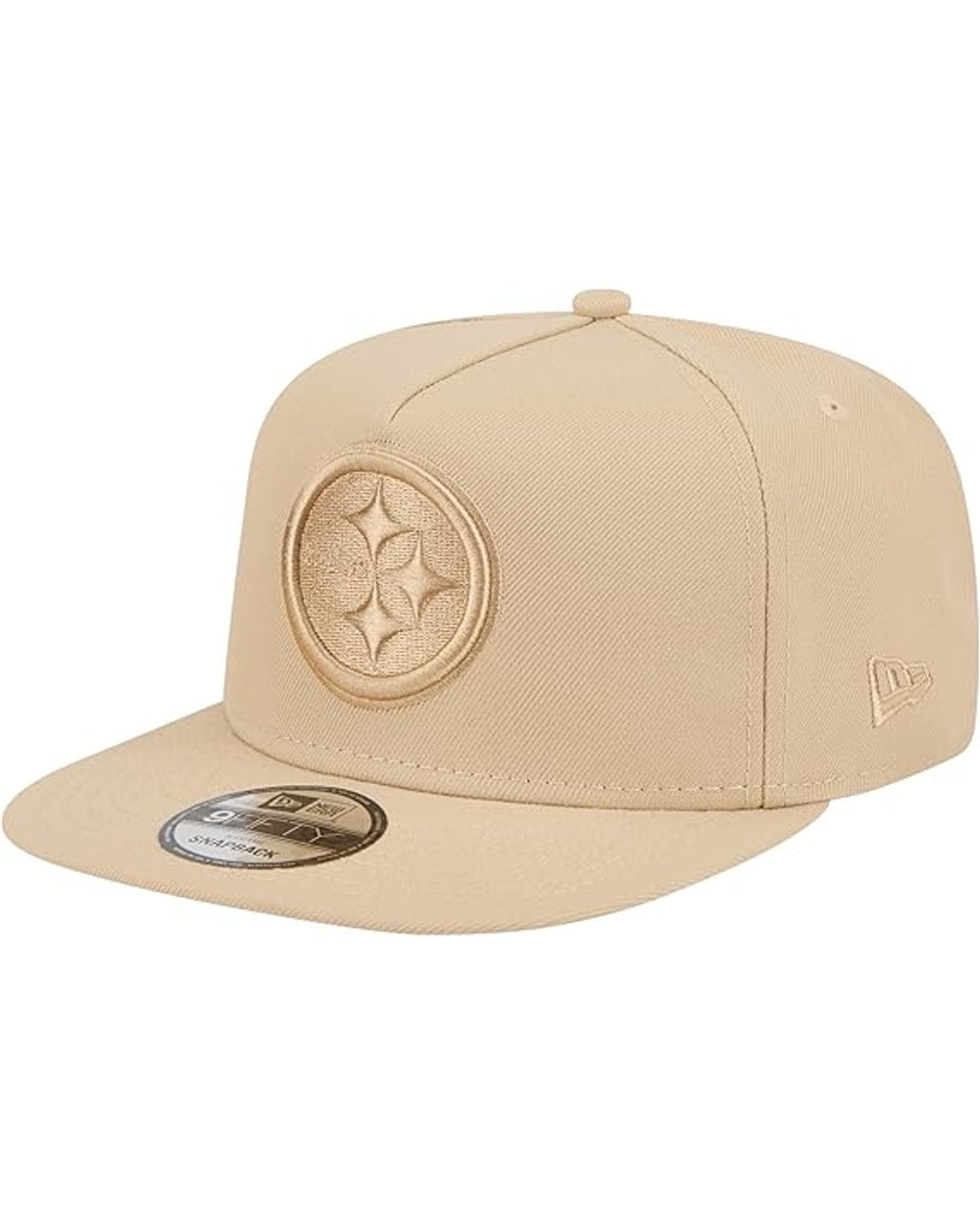 New Era Pittsburgh Steelers Light Beige Color Pack A-Frame 9FIFTY Snapback Hat