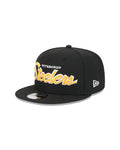 New Era Pittsburgh Steelers Main Script 9FIFTY Snapback Hat
