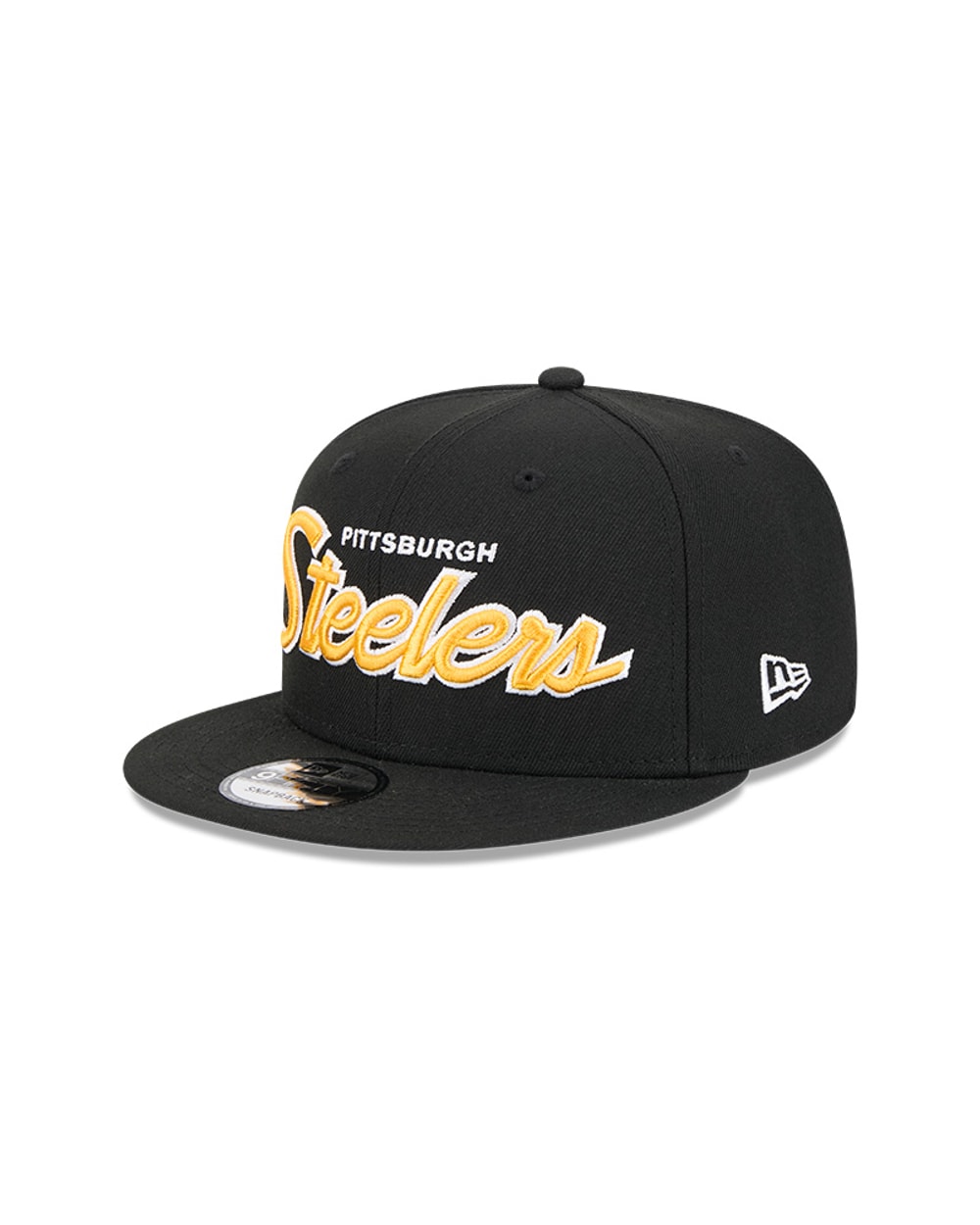 New Era Pittsburgh Steelers Main Script 9FIFTY Snapback Hat