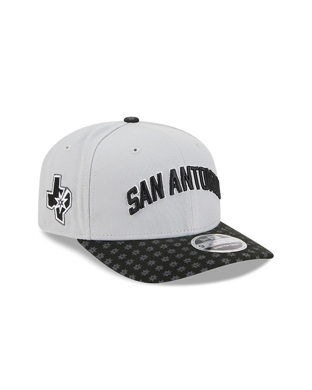 New Era San Antonio Spurs Statement Edition 9SEVENTY Stretch-Snap Hat