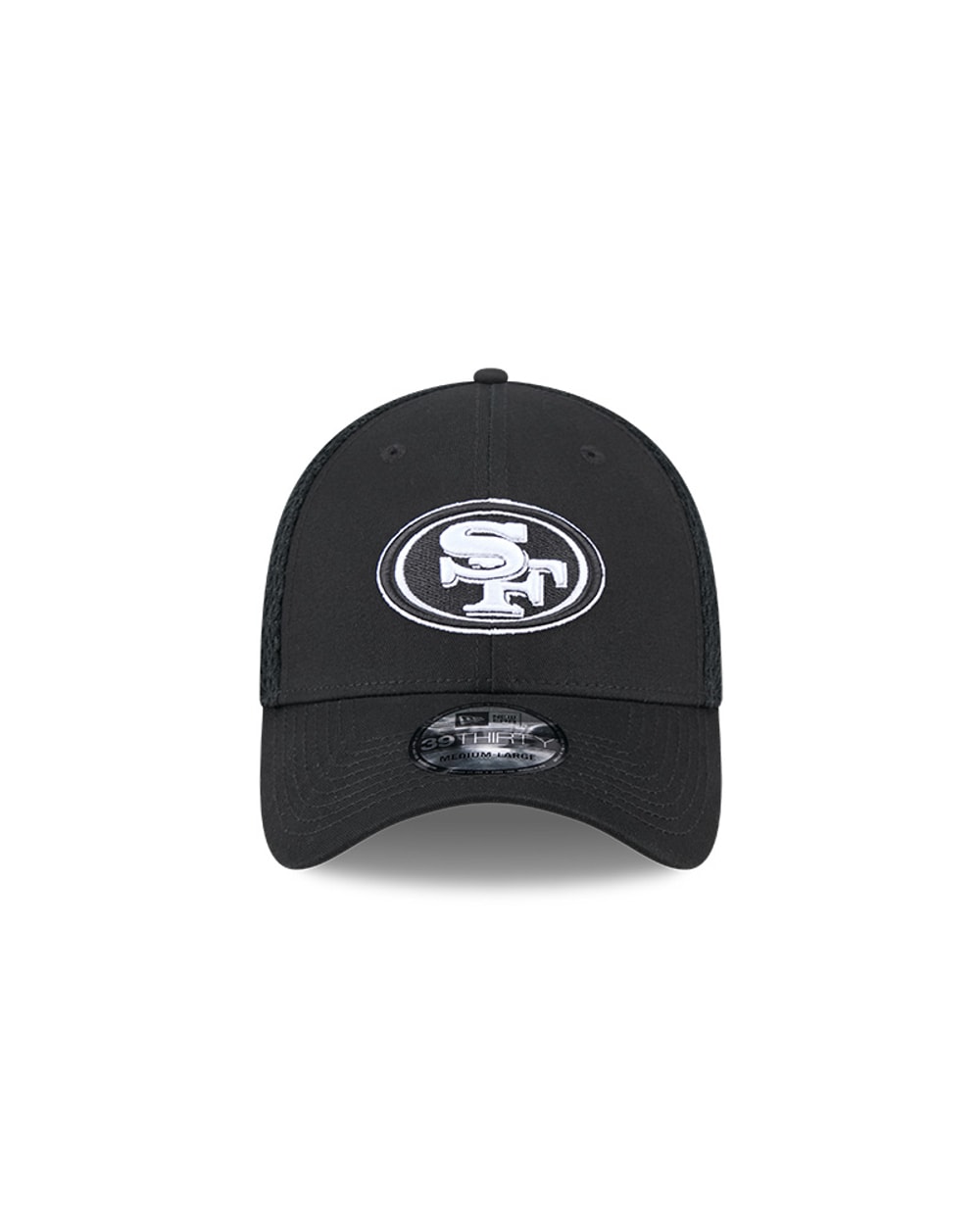 New Era San Francisco 49ers Black Main Neo 39THIRTY Flex Hat
