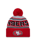 New Era San Francisco 49ers Cuffed Knit Hat with Pom