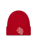 New Era San Francisco 49ers Deceptor Cuff Knit Beanie