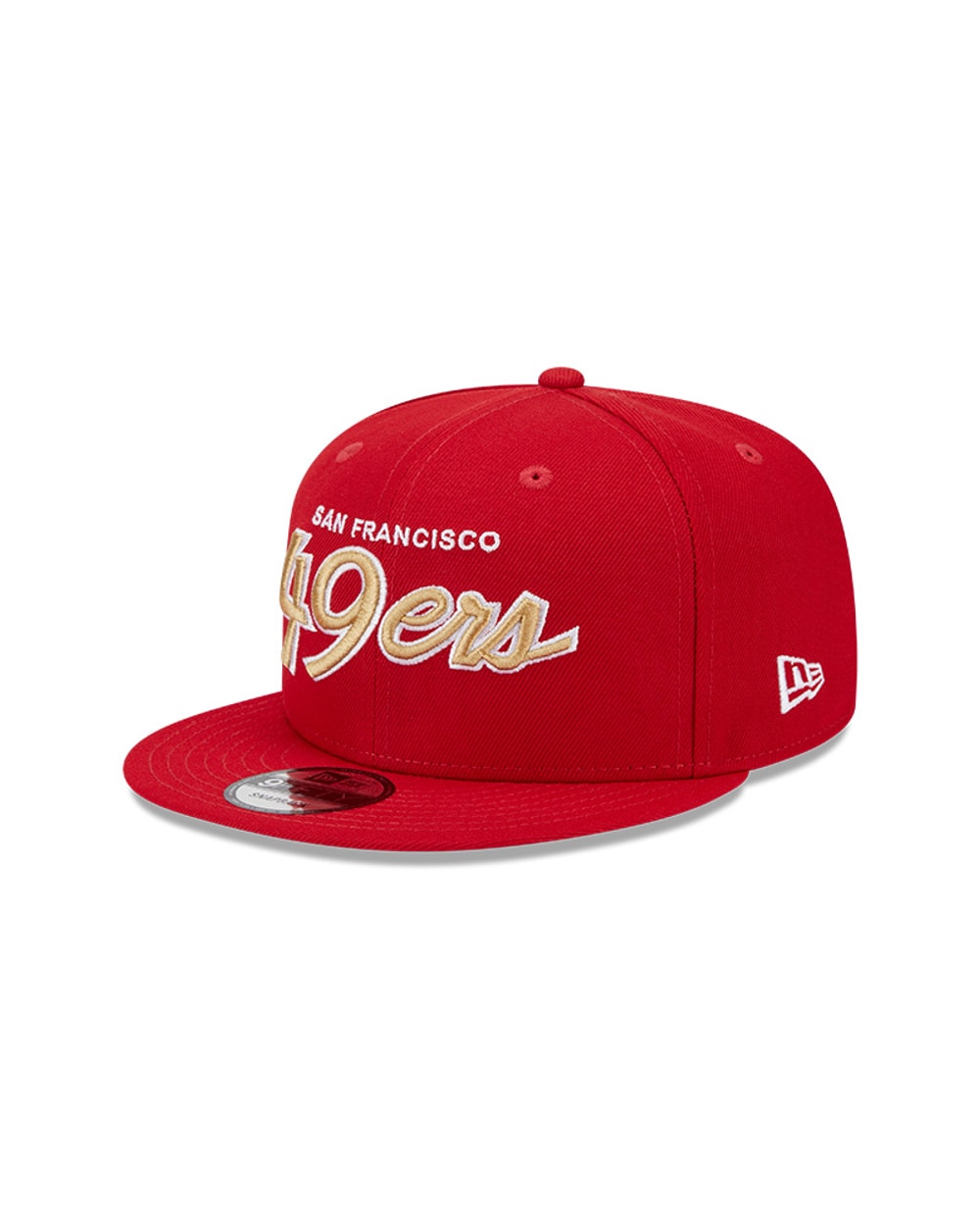 New Era San Francisco 49ers Main Script 9FIFTY Snapback Hat