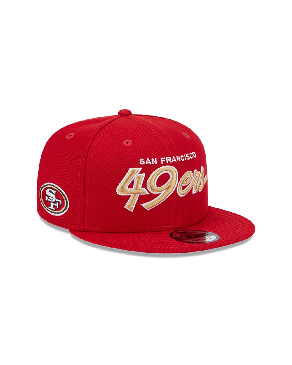 New Era San Francisco 49ers Main Script 9FIFTY Snapback Hat