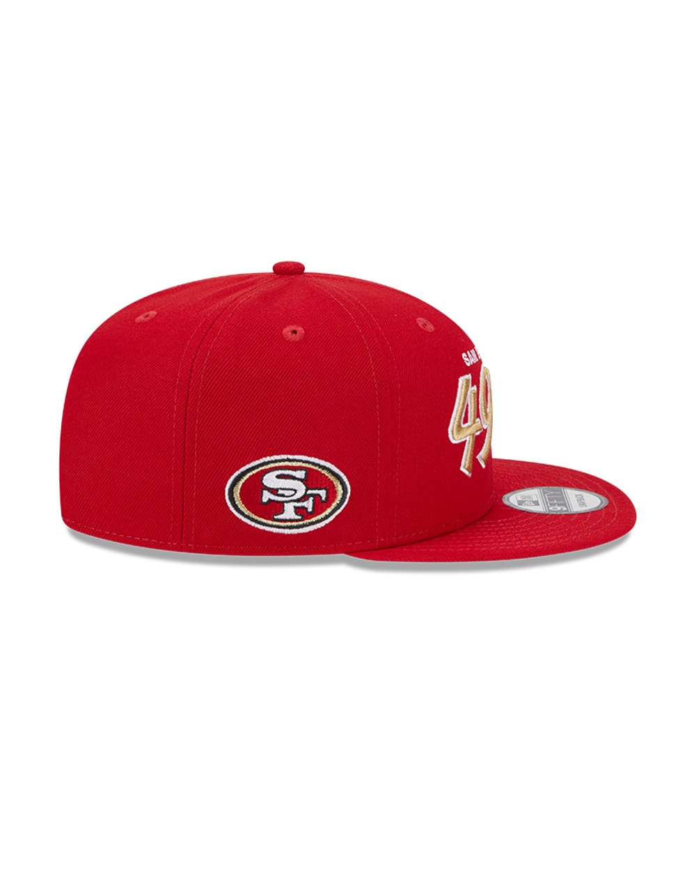 New Era San Francisco 49ers Main Script 9FIFTY Snapback Hat