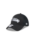 New Era Seattle Seahawks Black Main Neo 39THIRTY Flex Hat