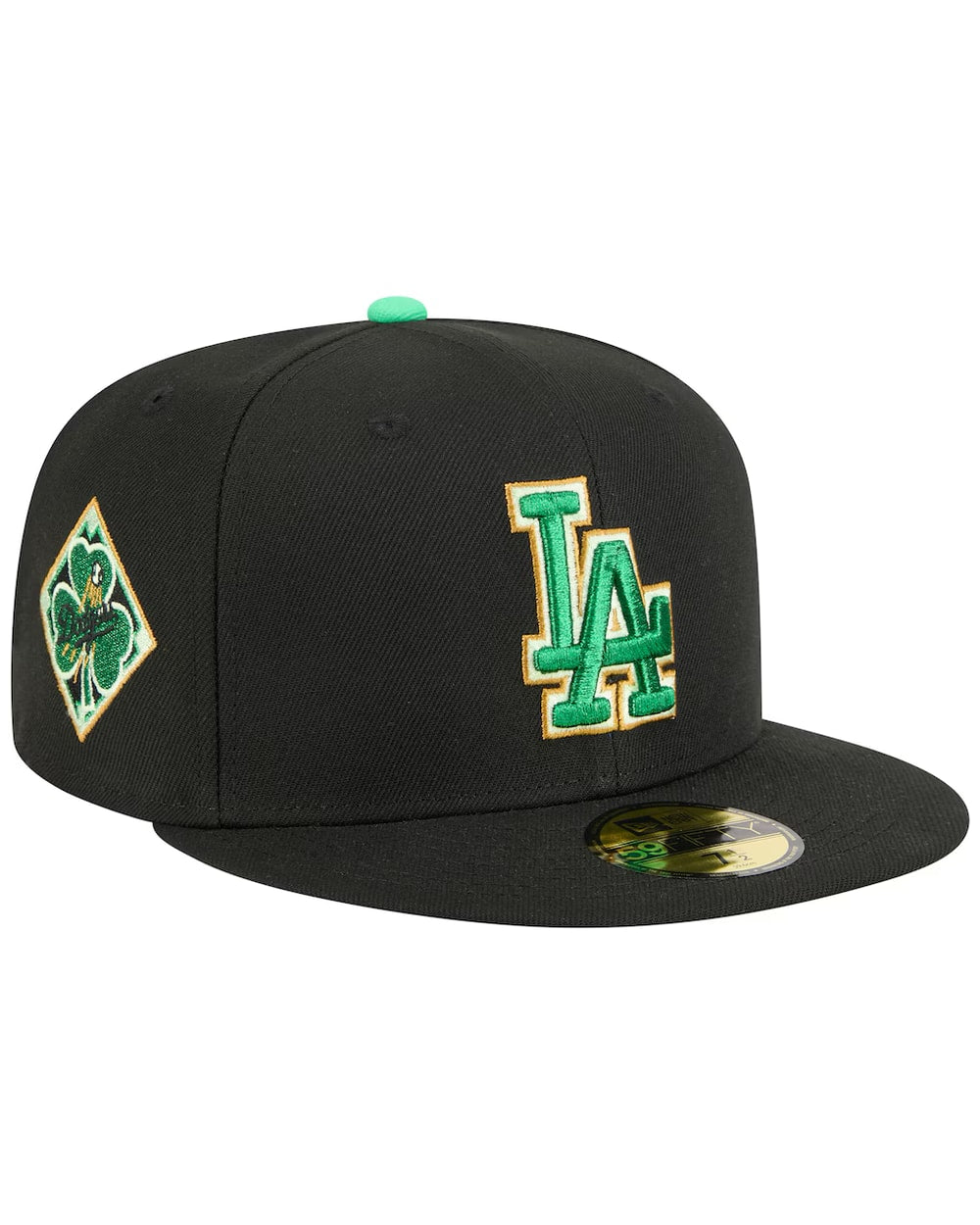 New Era St. Patrick's Day 59FIFTY Fitted Hat- Los Angeles Dodgers