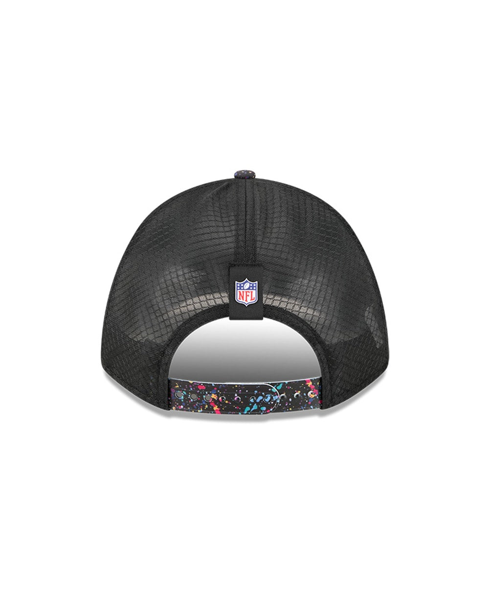 New Era Baltimore Ravens 2025 Crucial Catch 9FORTY M-Crown A-Frame Trucker Hat
