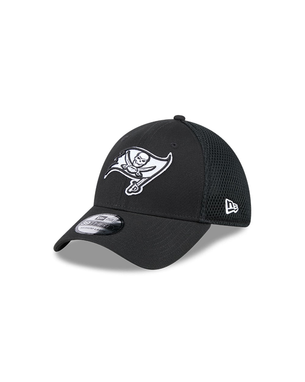 New Era Tampa Bay Buccaneers Black Main Neo 39THIRTY Flex Hat
