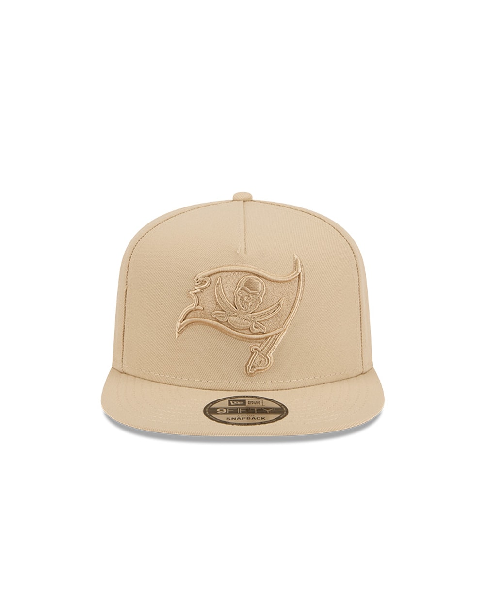 New Era Tampa Bay Buccaneers Light Beige Color Pack A-Frame 9FIFTY Snapback Hat