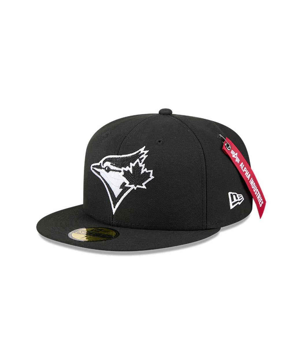 New Era Toronto Blue Jays Alpha Industries Black 59FIFTY Fitted Hat