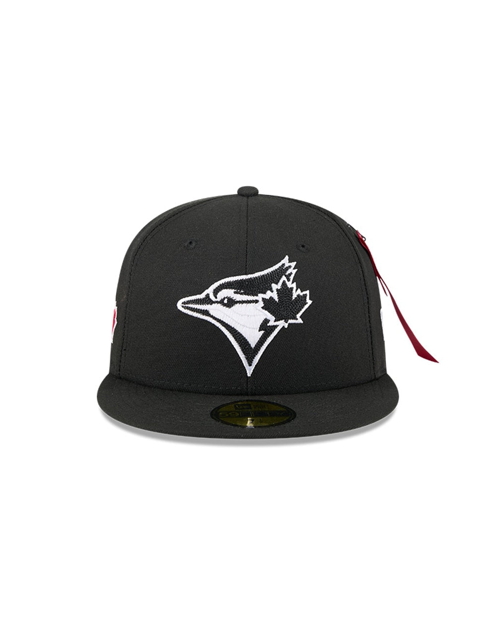 New Era Toronto Blue Jays Alpha Industries Black 59FIFTY Fitted Hat