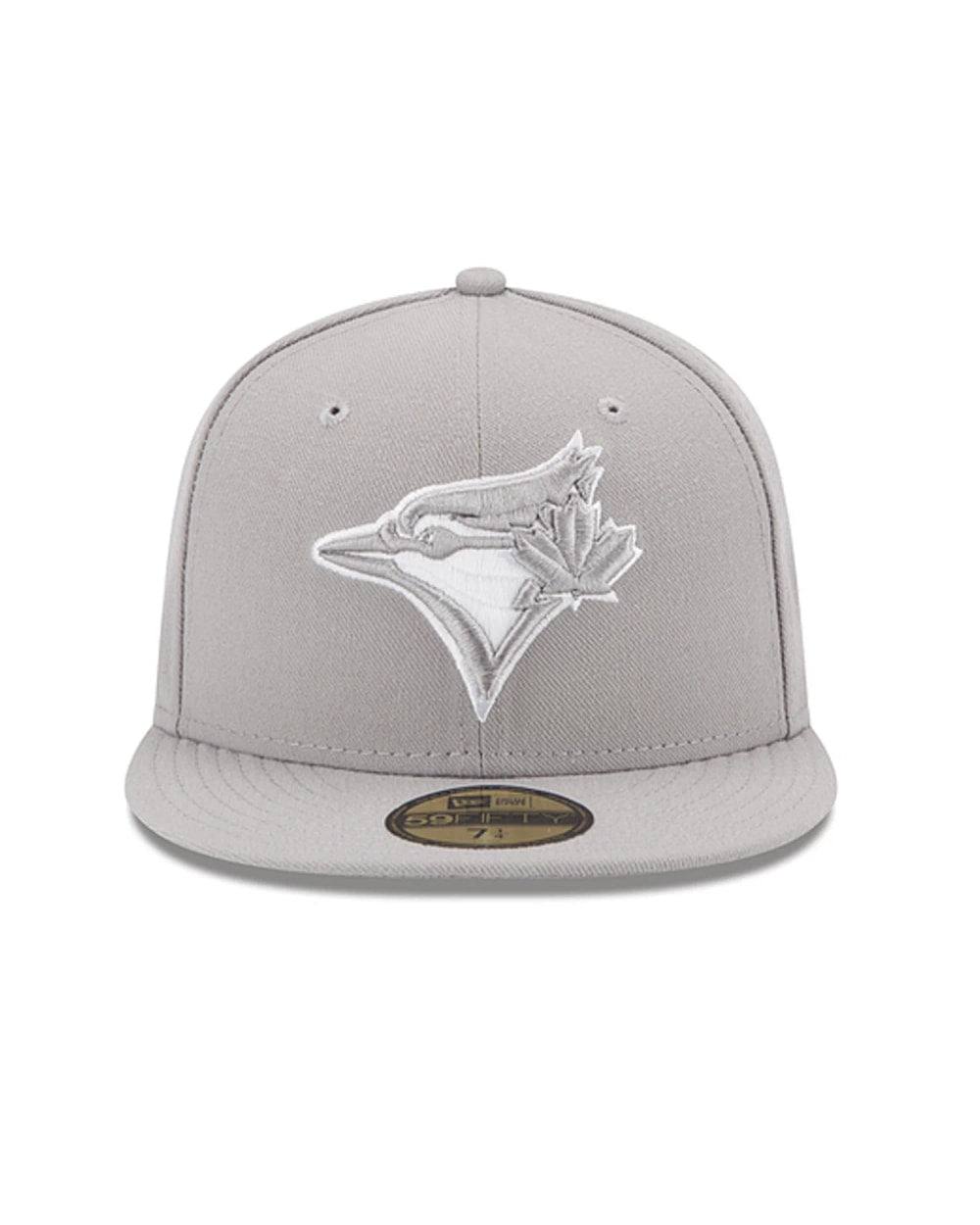 New Era Toronto Blue Jays Grey Basic 59FIFTY Fitted Hat