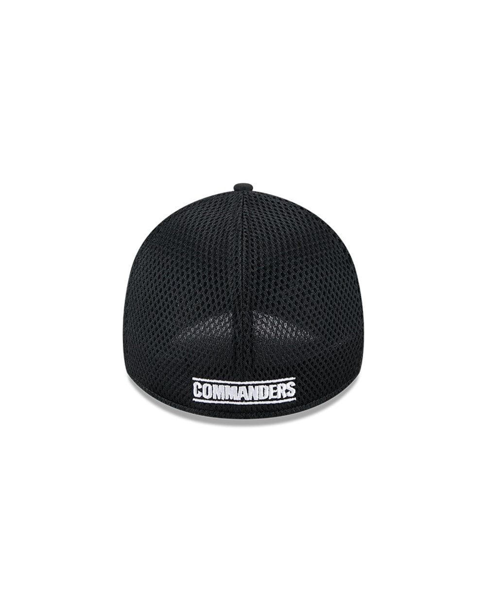 New Era Washington Commanders Black Main Neo 39THIRTY Flex Hat