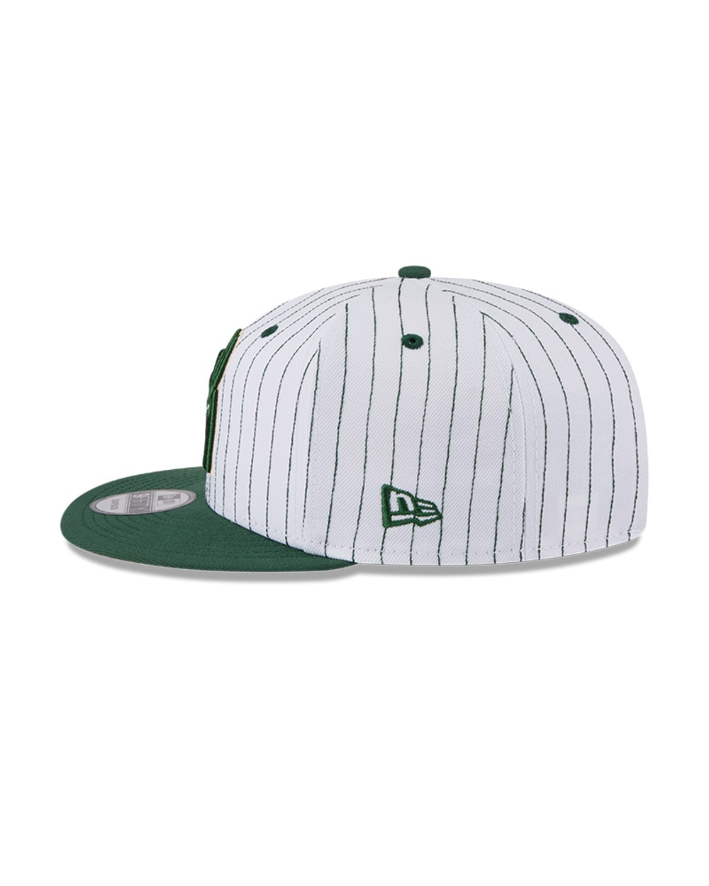New Era Milwaukee Bucks Deceptor Pinstripe 9FIFTY Snapback Hat