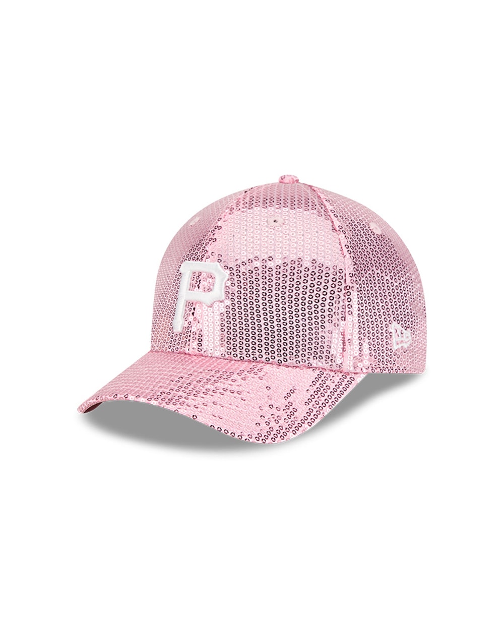 New Era Women's Pittsburgh Pirates Sequin Pink 9FORTY M-Crown Snapback