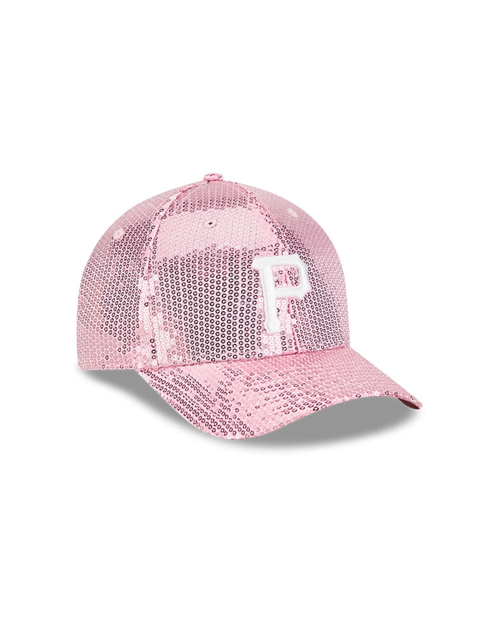 New Era Women's Pittsburgh Pirates Sequin Pink 9FORTY M-Crown Snapback