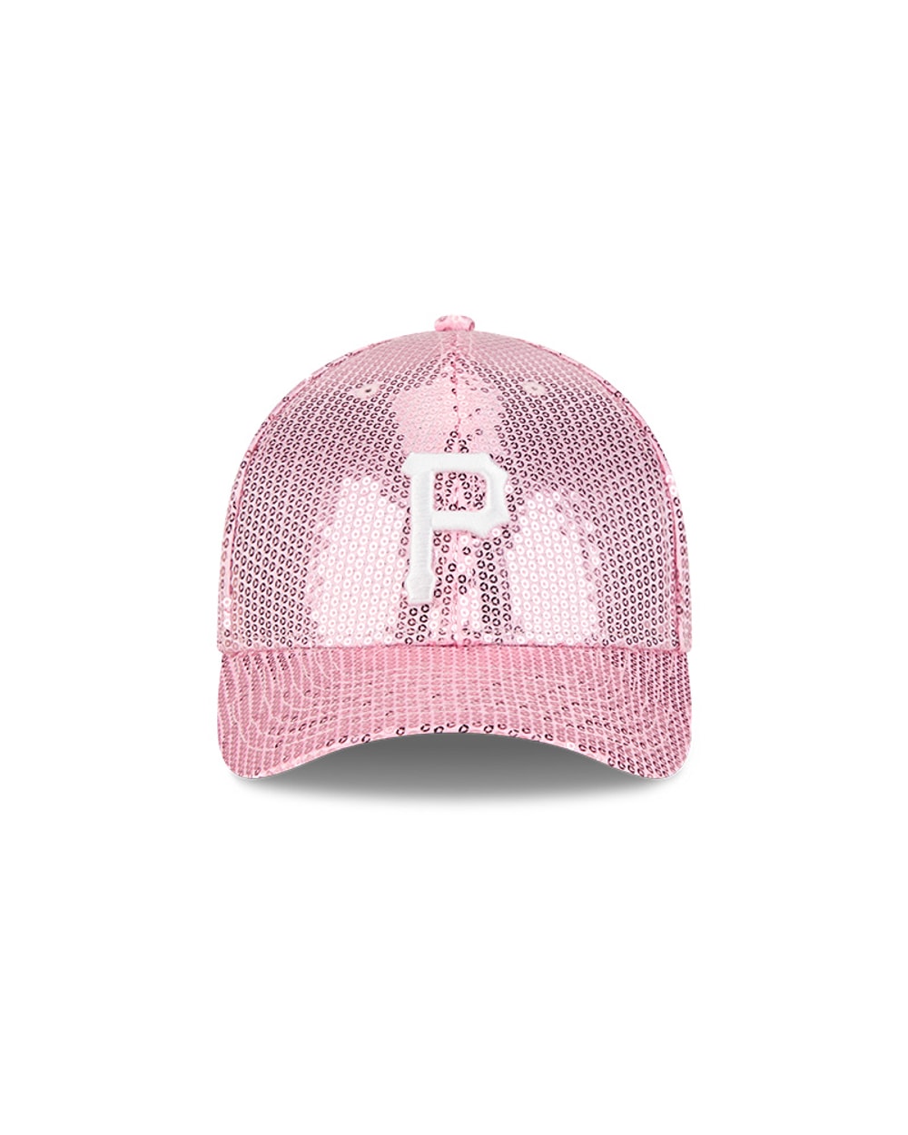 New Era Women's Pittsburgh Pirates Sequin Pink 9FORTY M-Crown Snapback