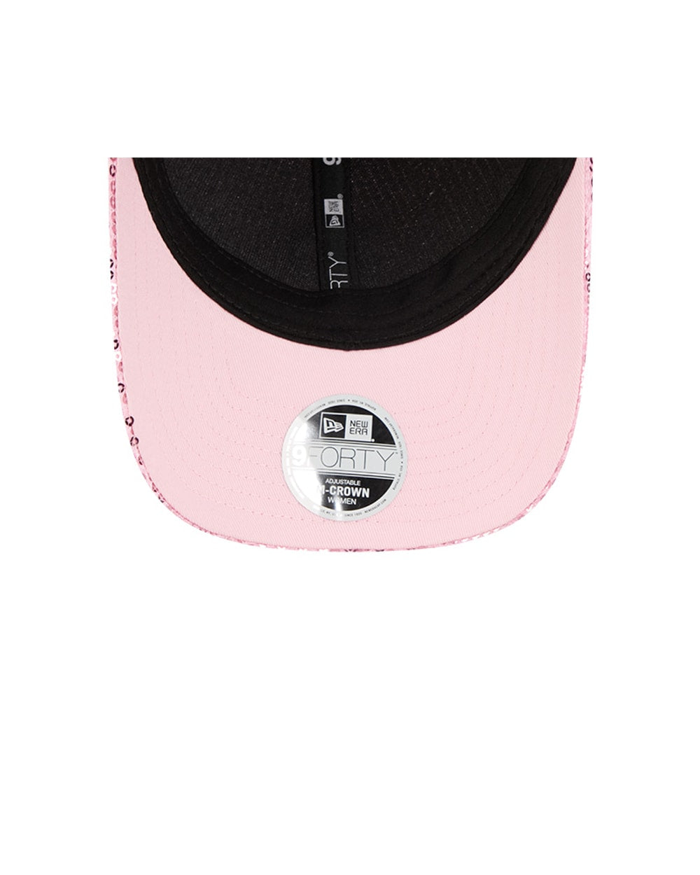 New Era Women's Pittsburgh Pirates Sequin Pink 9FORTY M-Crown Snapback