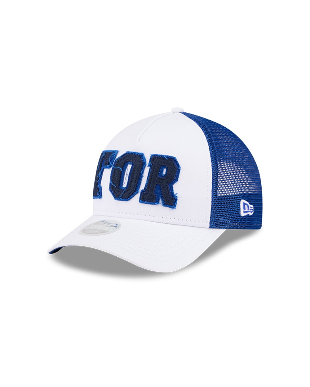 New Era Women's Toronto Blue Jays Optic White Felt Logo 9FORTY M-Crown A-Frame Trucker Hat (Copy)