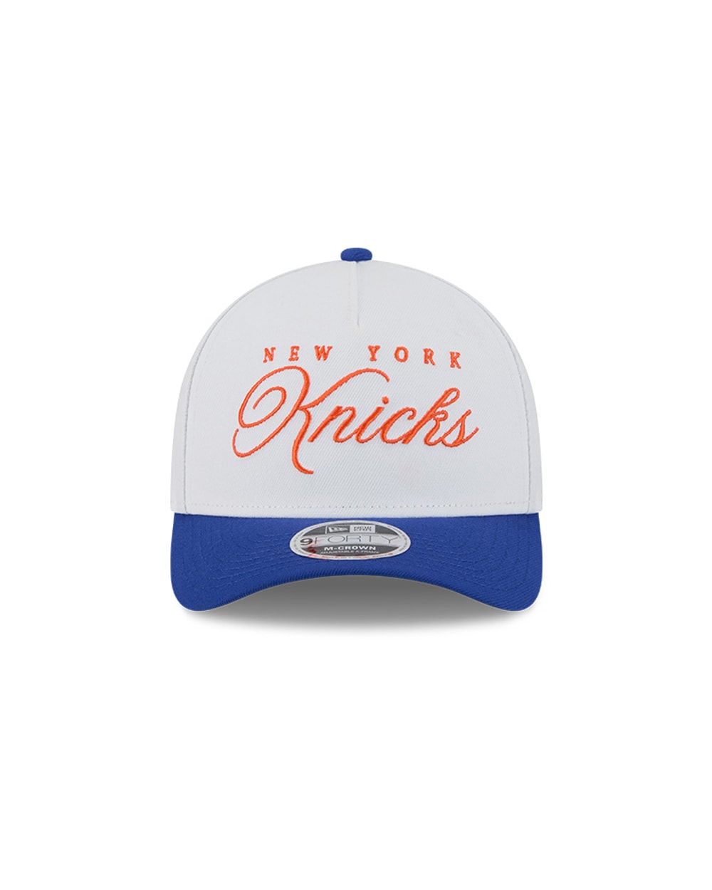 New Era New York Knicks 2025 Draft 9FORTY M-Crown A-Frame Snapback