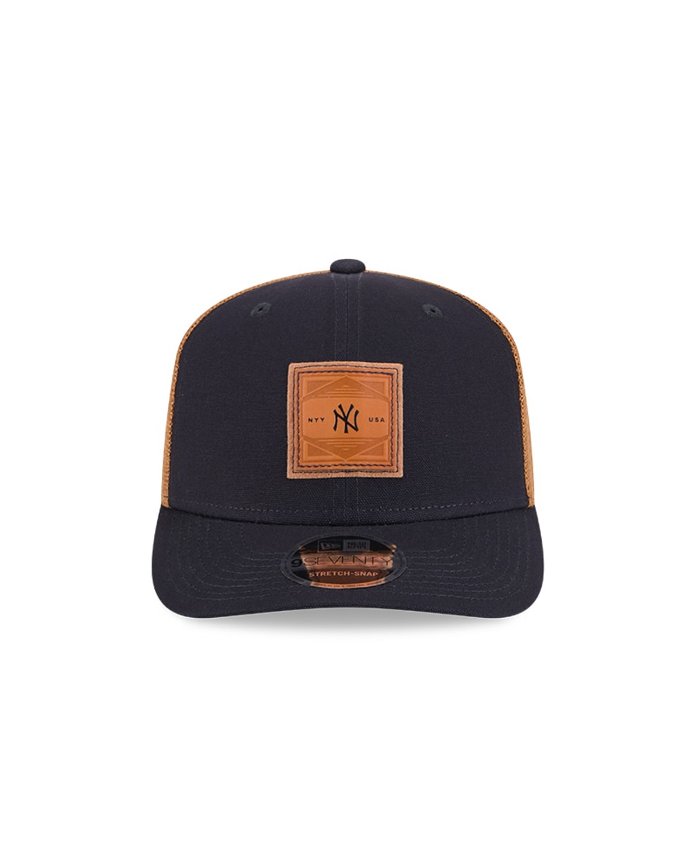 New York Yankees Debossed 9SEVENTY Stretch-Snap Trucker Hat