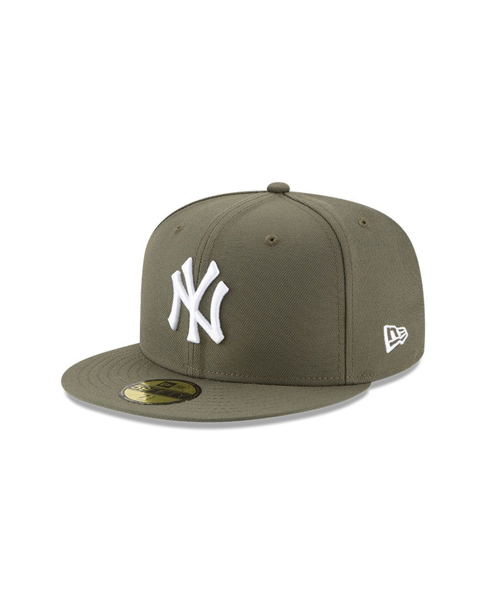 New Era New York Yankees Olive Basic 59FIFTY Fitted Hat