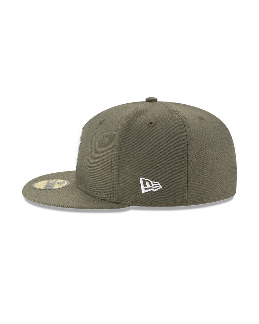 New Era New York Yankees Olive Basic 59FIFTY Fitted Hat