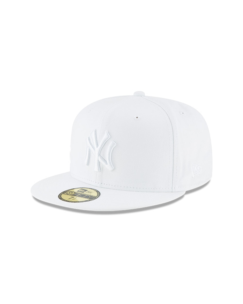 New Era New York Yankees White/White 59FIFTY Fitted Hat