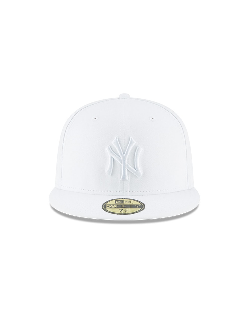 New Era New York Yankees White/White 59FIFTY Fitted Hat