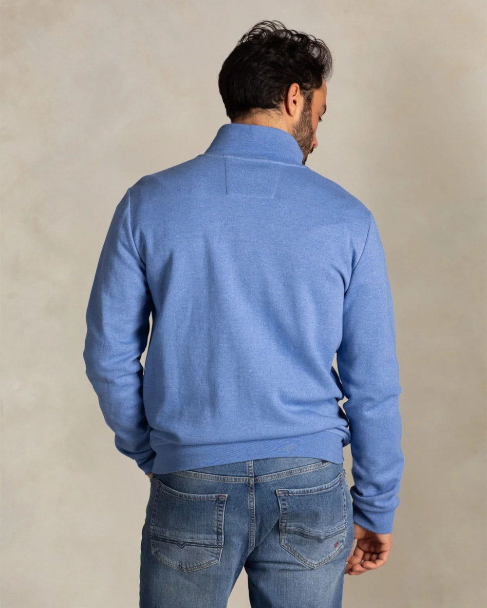 New Zealand Auckland Men's Cotton Zip-up Sweatshirt
