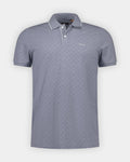 NZA 26CN120 Navy Sky polo - front